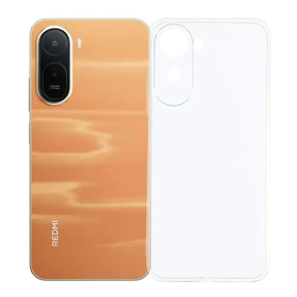 Průhledný gelový obal pro mobil Xiaomi Redmi A7 Pro - průhledný