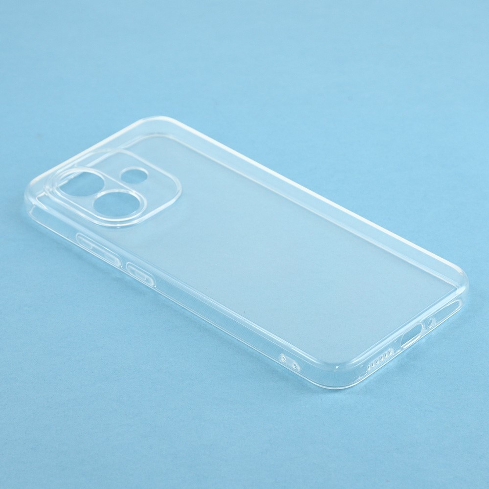 Průhledný gelový obal pro mobil Xiaomi Redmi Note 17 4G/5G - průhledný