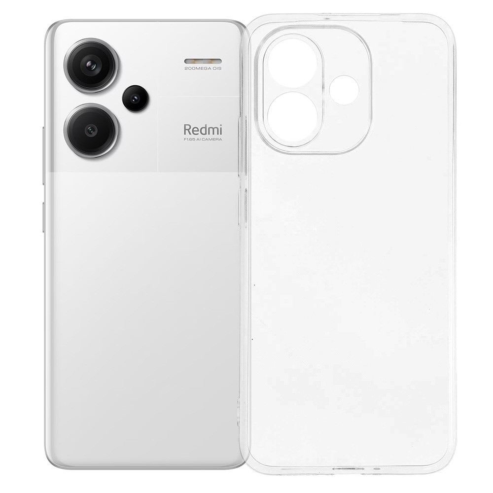 Průhledný gelový obal pro mobil Xiaomi Redmi Note 17 4G/5G - průhledný