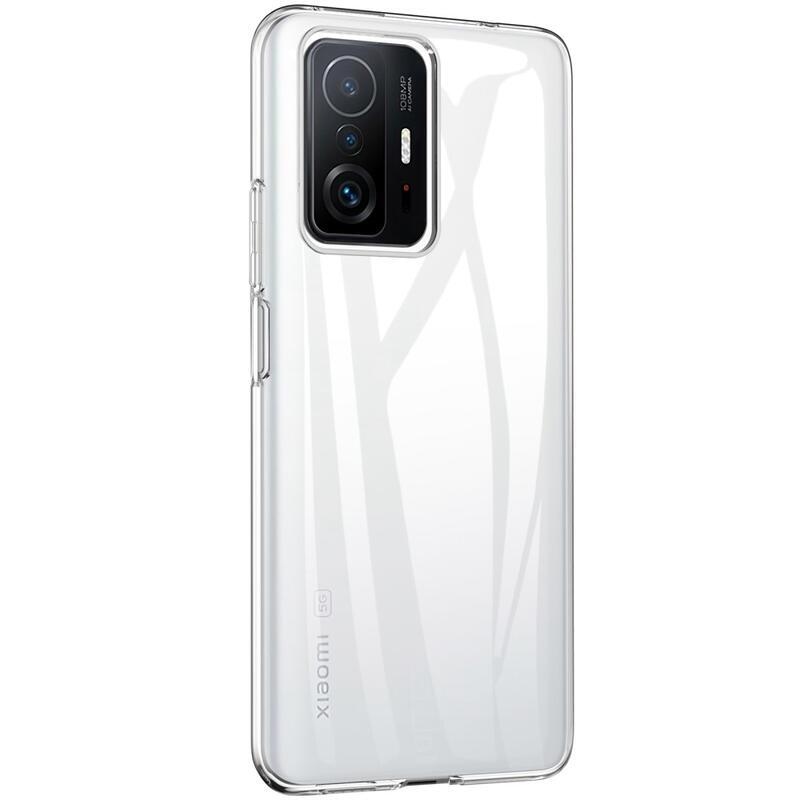 Průhledný gelový obal pro mobilní telefon Xiaomi 11T/11T Pro - průhledný