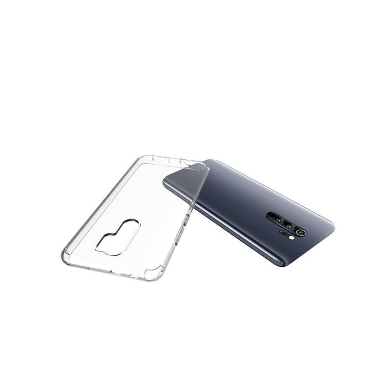 Průhledný gelový obal pro mobilní telefon Xiaomi Redmi 9 - průhledný