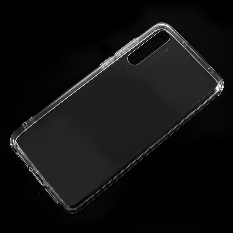 Průhledný gelový obal pro telefon Huawei P20 Pro - průhledný