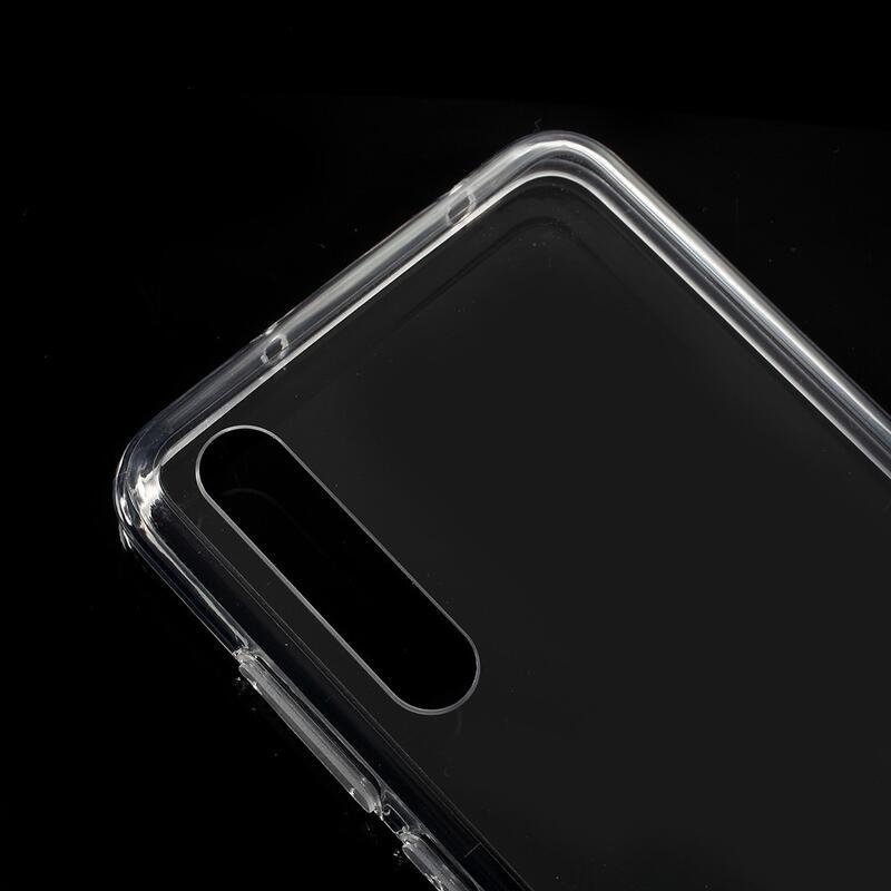 Průhledný gelový obal pro telefon Huawei P20 Pro - průhledný