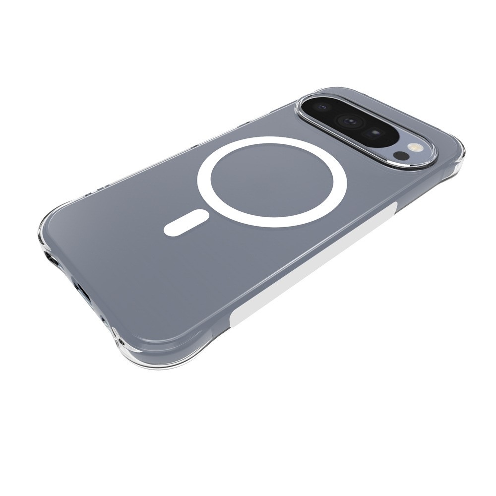 Průhledný gelový obal s MagSafe na Google Pixel 11 Pro s vyztuženými rohy