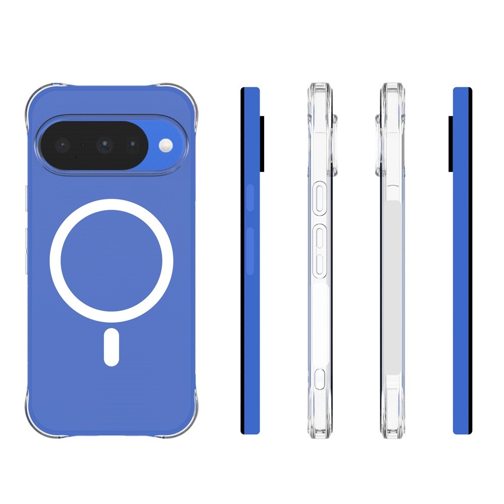 Průhledný gelový obal s MagSafe na Google Pixel 11 s vyztuženými rohy