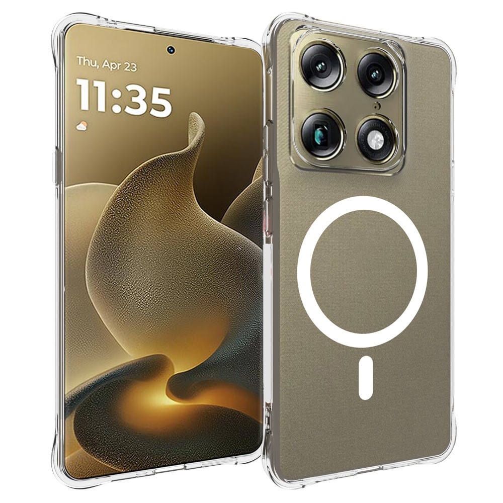 Průhledný gelový obal s MagSafe na Motorola Signature 5G s vyztuženými rohy