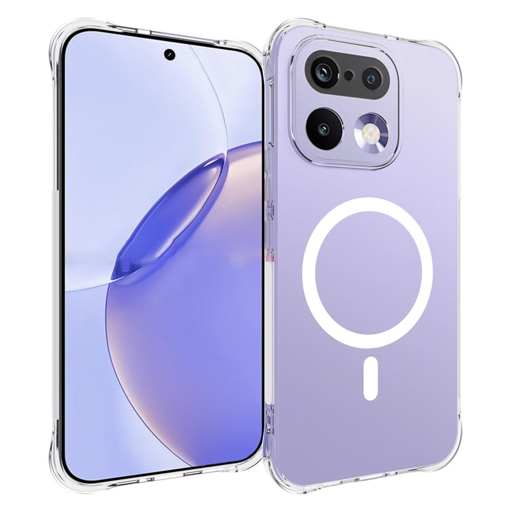 Průhledný gelový obal s MagSafe na Realme 16 Pro 5G s vyztuženými rohy