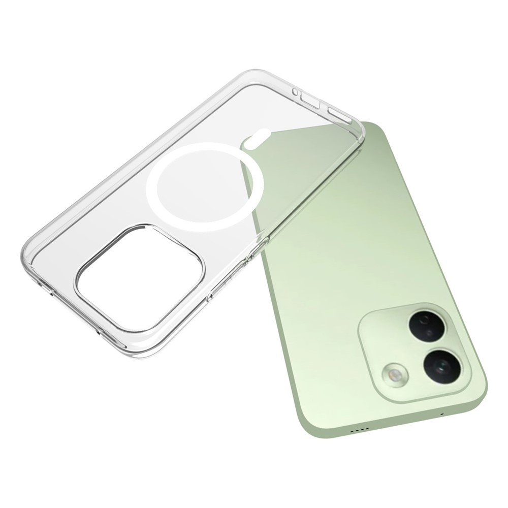 Průhledný gelový obal s MagSafe na Xiaomi Redmi Note 17 Pro Max 5G