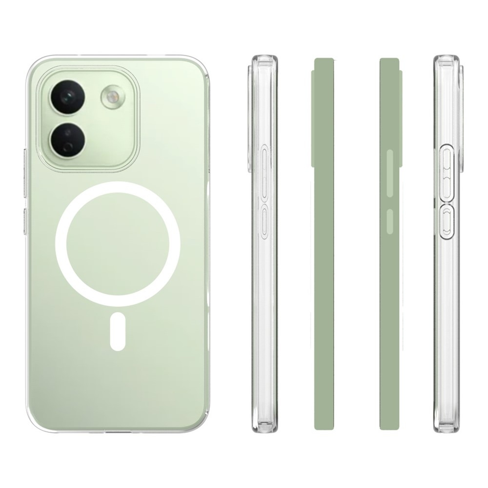 Průhledný gelový obal s MagSafe na Xiaomi Redmi Note 17 Pro Max 5G