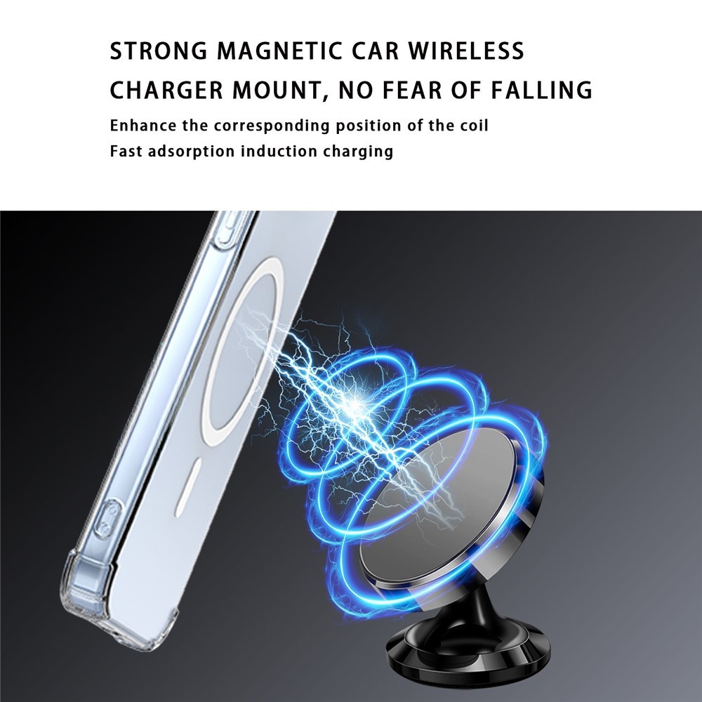 Průhledný gelový obal s pevnými zády s MagSafe na Samsung Galaxy S26 FE/S25 FE s vyztuženými rohy