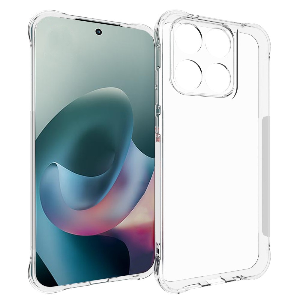 Průhledný gelový obal s vyztuženými rohy na mobil Motorola Moto G87 5G/G77 5G/G67 5G