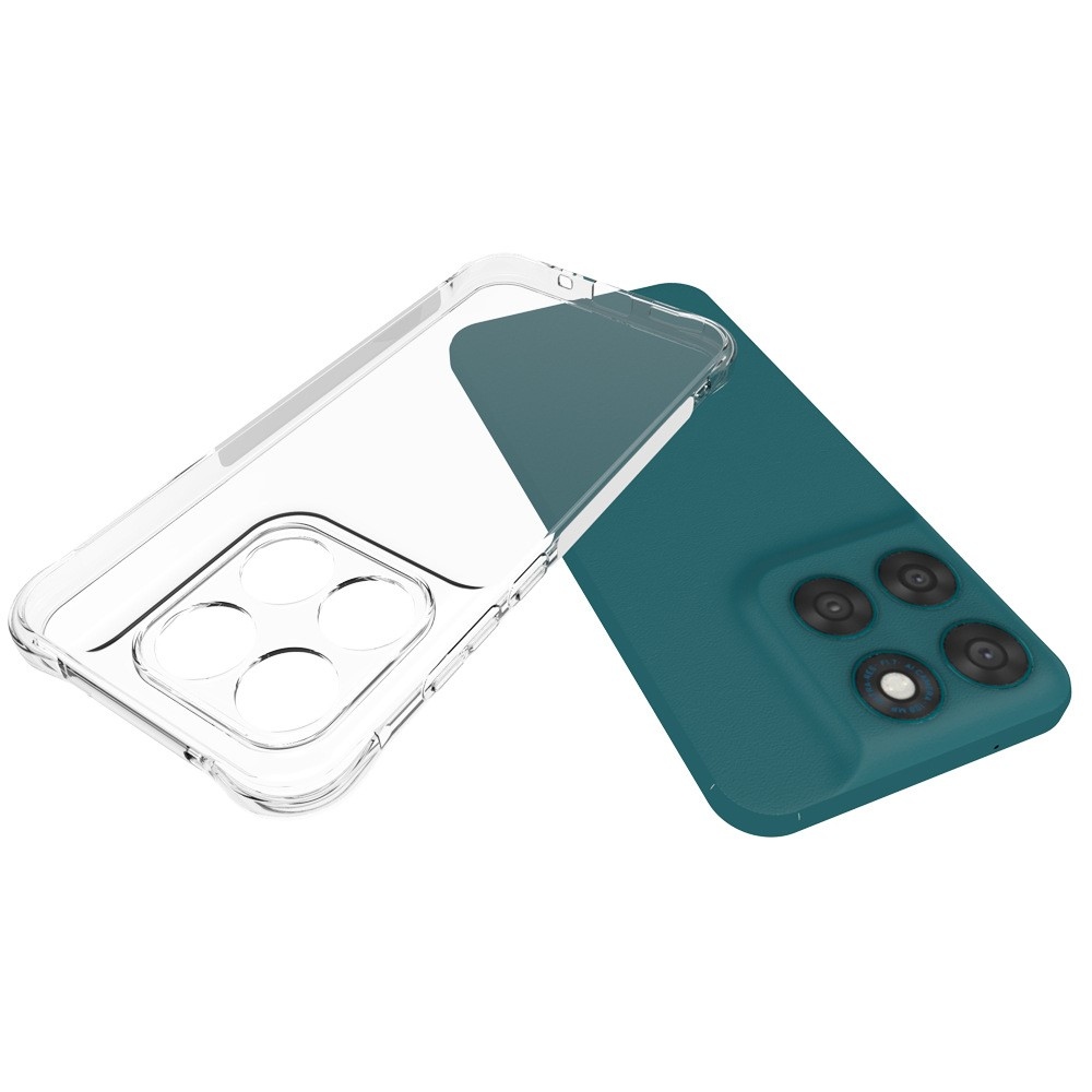 Průhledný gelový obal s vyztuženými rohy na mobil Motorola Moto G87 5G/G77 5G/G67 5G