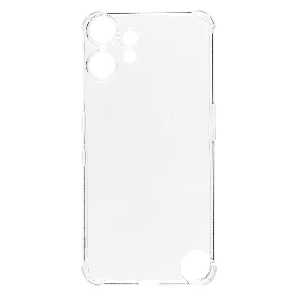 Průhledný gelový obal s vyztuženými rohy na mobil Nothing CMF Phone 2 Pro - průhledný