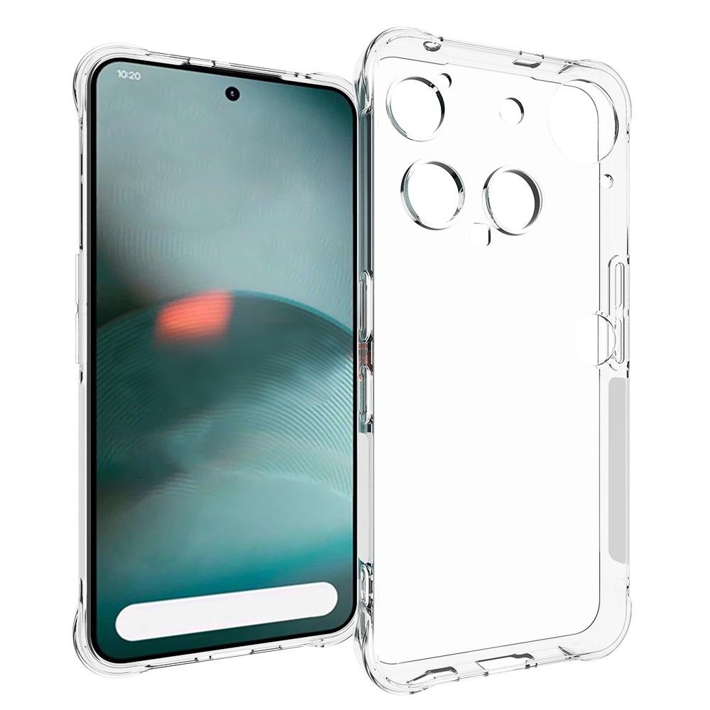Průhledný gelový obal s vyztuženými rohy na mobil Nothing Phone (3) 5G