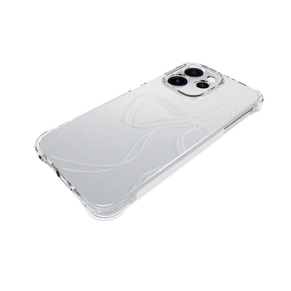 Průhledný gelový obal s vyztuženými rohy na mobil Oppo Reno 15 Pro 5G