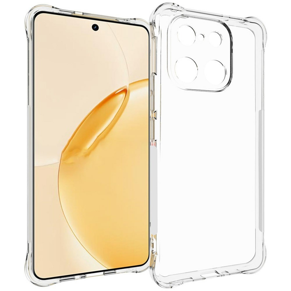 Průhledný gelový obal s vyztuženými rohy na mobil Realme 16 Pro+ 5G