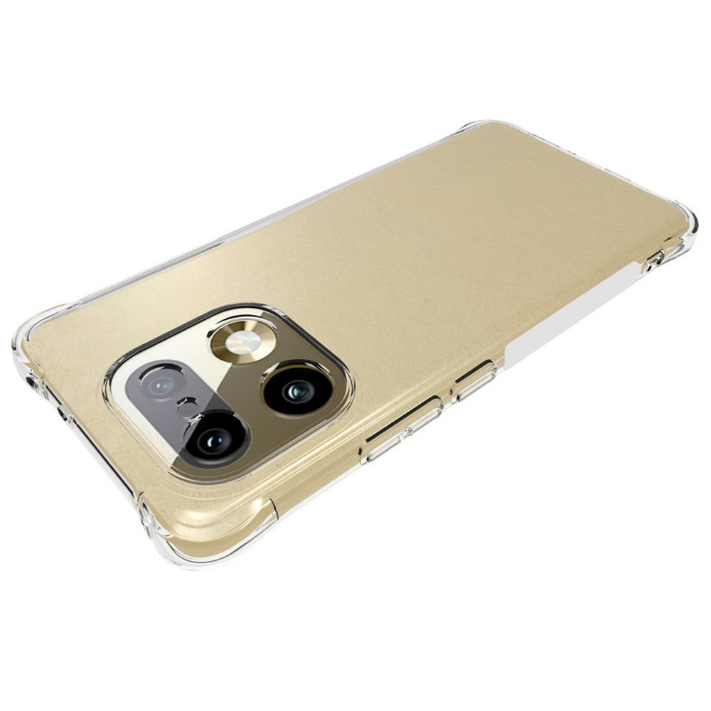 Průhledný gelový obal s vyztuženými rohy na mobil Realme 16 Pro+ 5G
