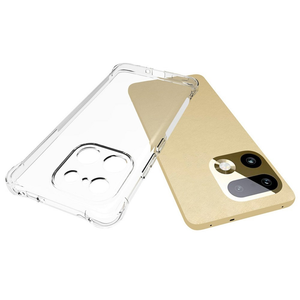 Průhledný gelový obal s vyztuženými rohy na mobil Realme 16 Pro+ 5G