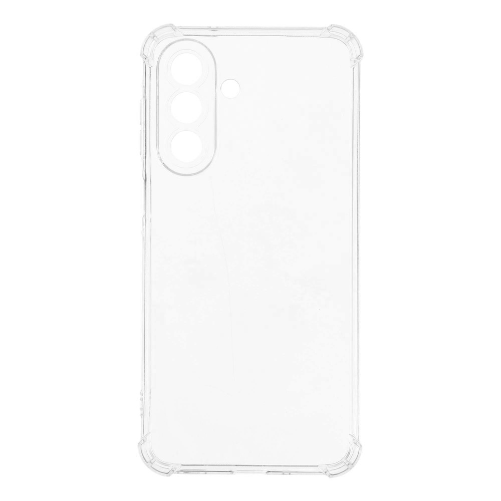 Průhledný gelový obal s vyztuženými rohy na mobil Samsung Galaxy A27 - průhledný