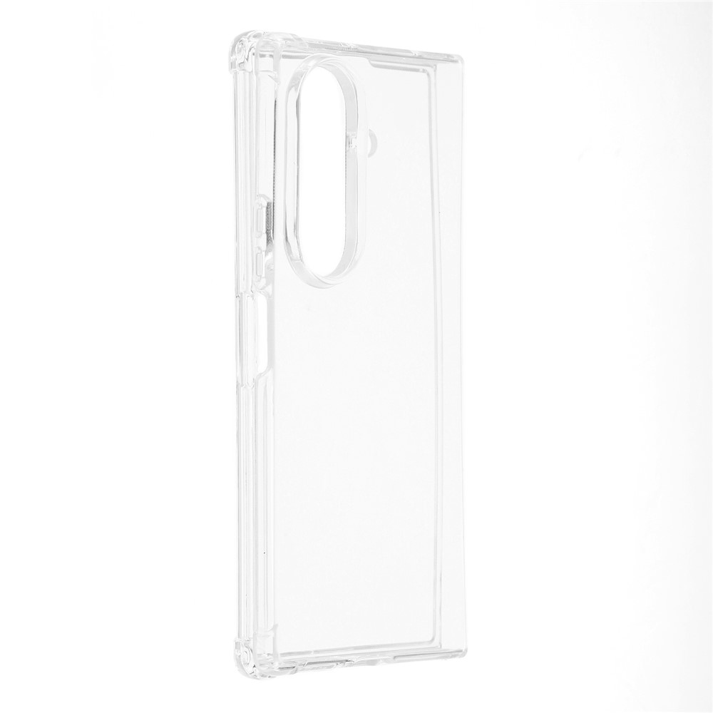 Průhledný gelový obal s vyztuženými rohy na mobil Samsung Galaxy Z Fold8 Ultra 5G - průhledný