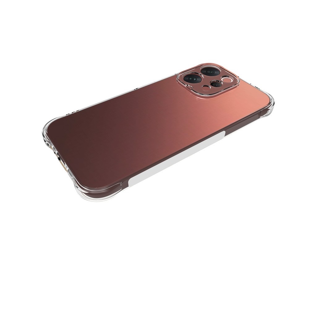 Průhledný gelový obal s vyztuženými rohy na mobil Vivo V70 5G