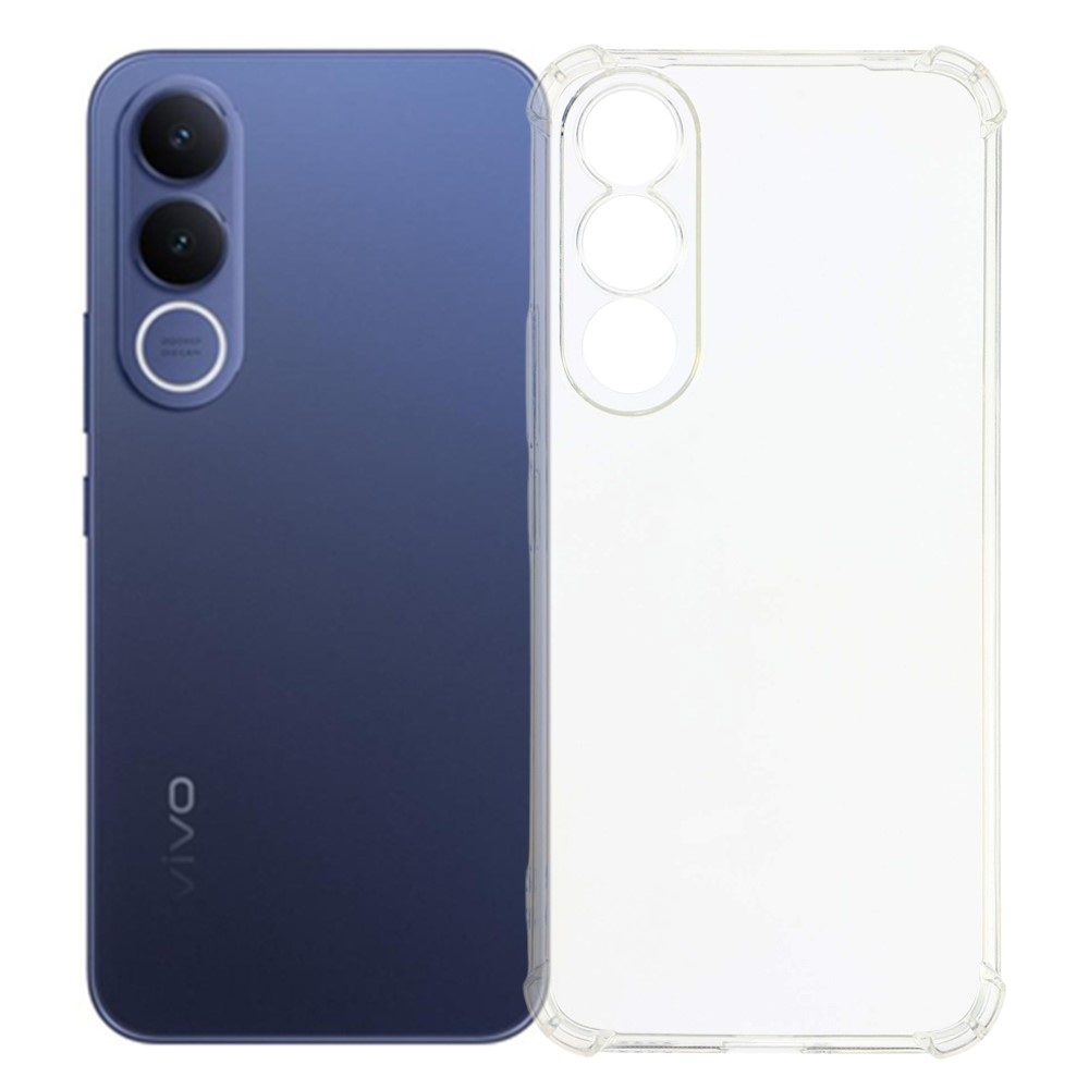 Průhledný gelový obal s vyztuženými rohy na mobil Vivo V70 FE 5G