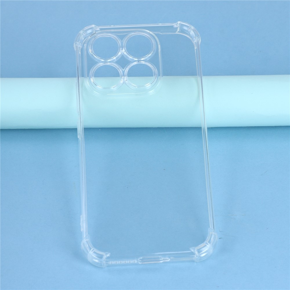 Průhledný gelový obal s vyztuženými rohy na mobil Xiaomi 17