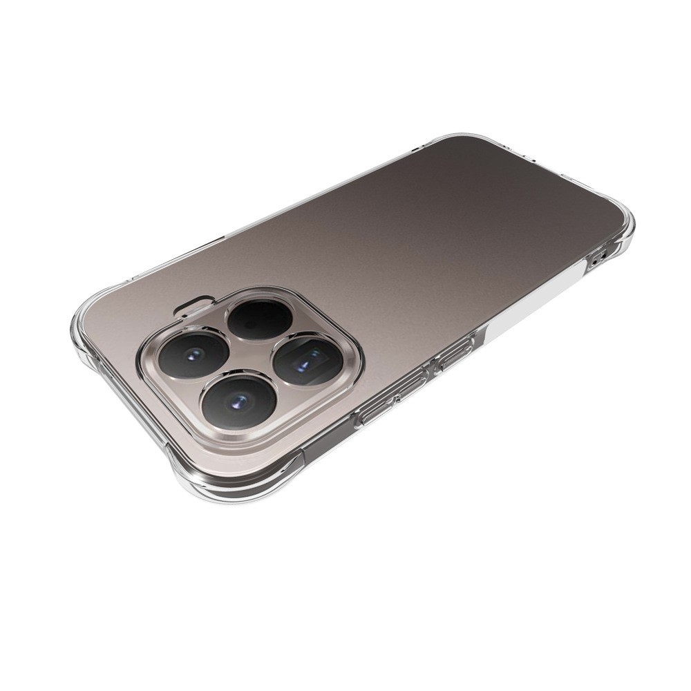 Průhledný gelový obal s vyztuženými rohy na mobil Xiaomi 17T