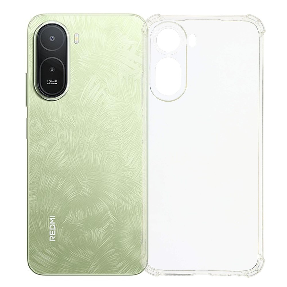 Průhledný gelový obal s vyztuženými rohy na mobil Xiaomi Redmi A7 Pro