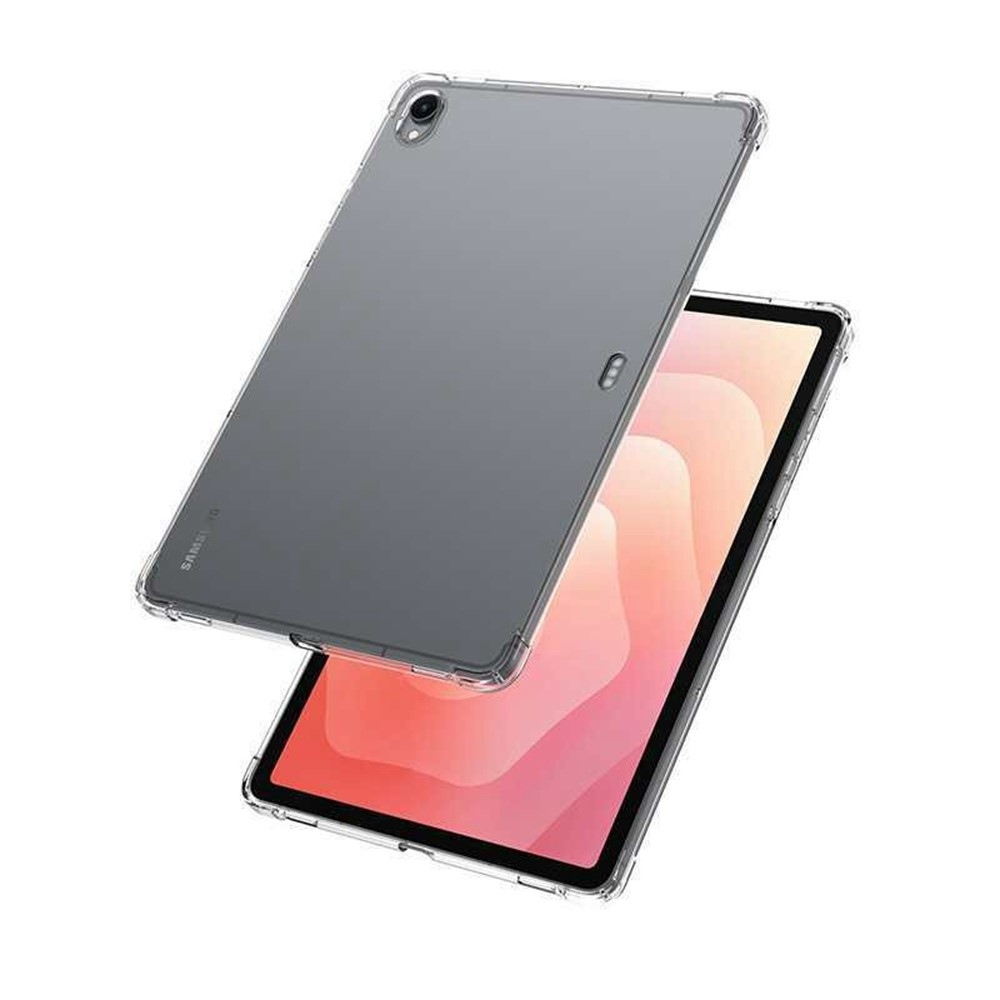 Průhledný gelový obal s vyztuženými rohy na Samsung Galaxy Tab S11 - průhledný
