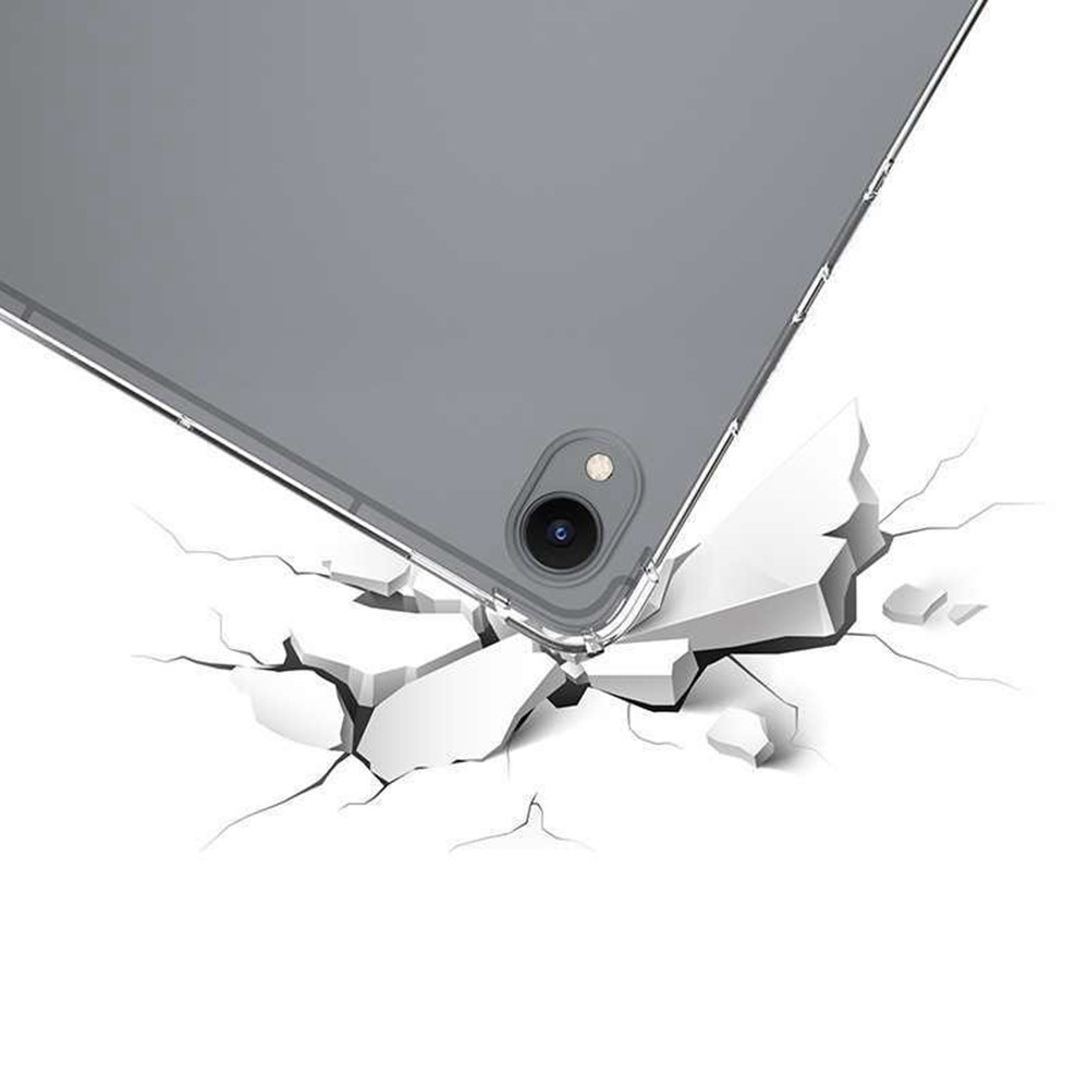 Průhledný gelový obal s vyztuženými rohy na Samsung Galaxy Tab S11 - průhledný