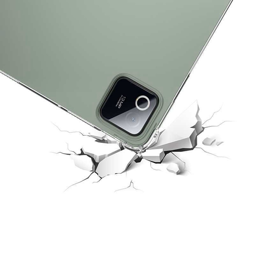 Průhledný gelový obal s vyztuženými rohy na Xiaomi Pad 8/8 Pro - průhledný