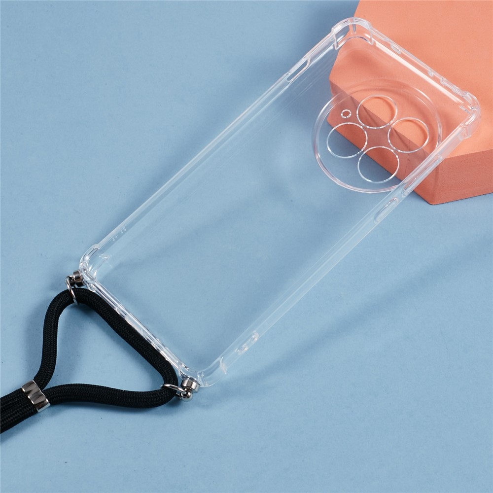 Průhledný gelový obal se šňůrkou na OnePlus 13