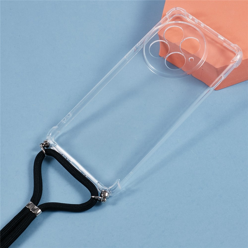 Průhledný gelový obal se šňůrkou na OnePlus 13