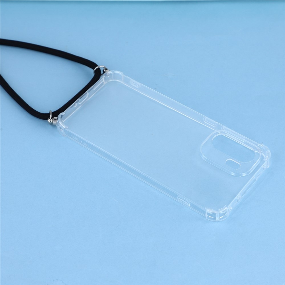 Průhledný gelový obal se šňůrkou na OnePlus 15R 5G