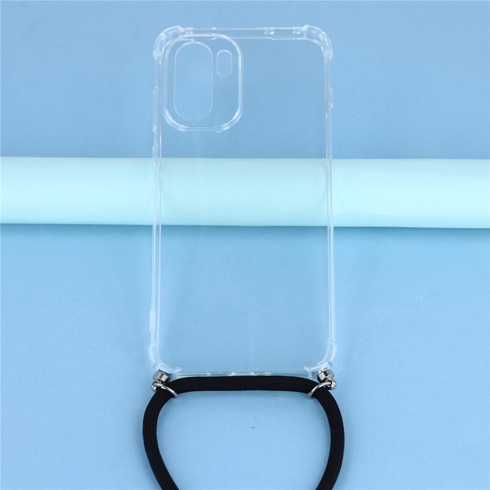 Průhledný gelový obal se šňůrkou na OnePlus 15R 5G