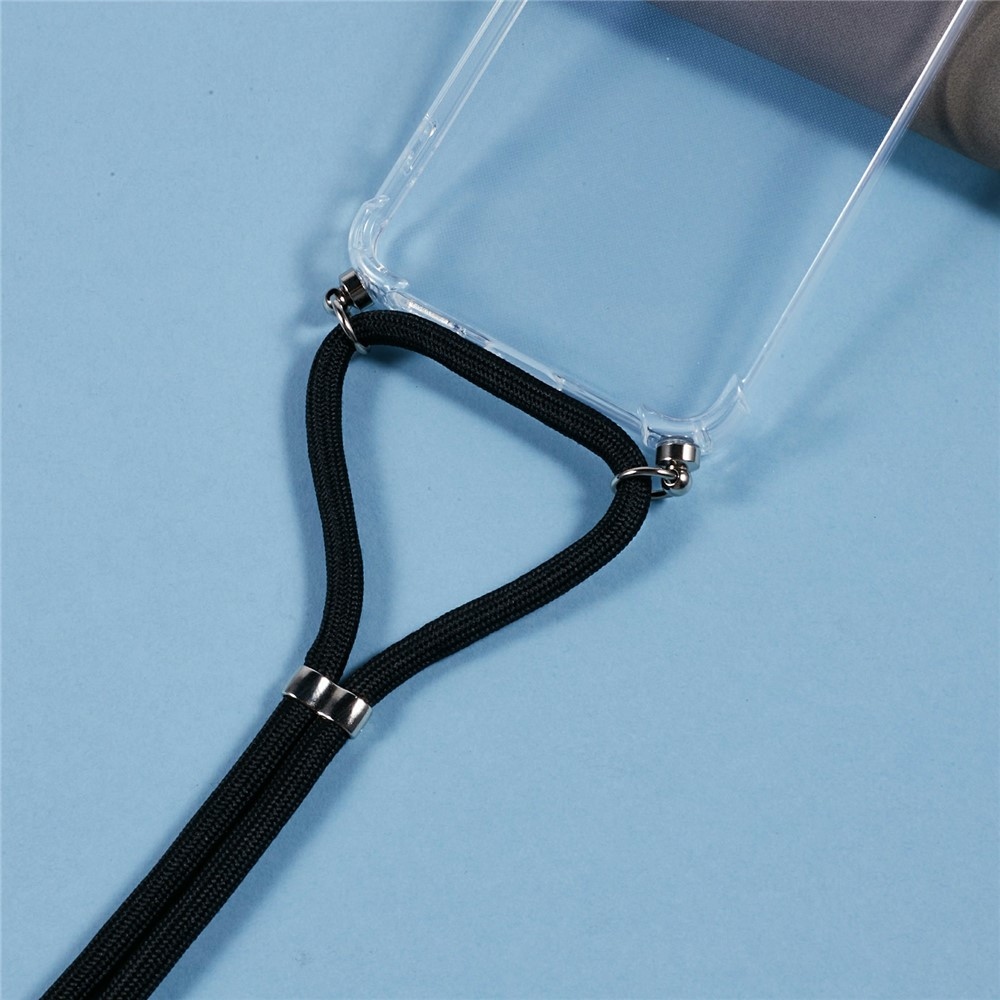 Průhledný gelový obal se šňůrkou na Samsung Galaxy S26