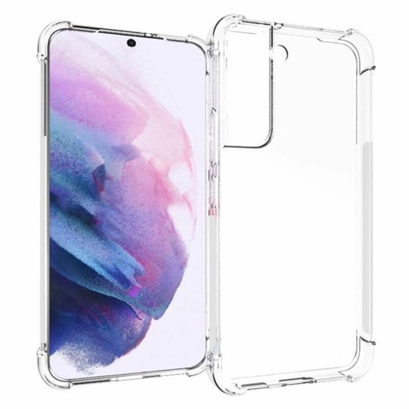 Průhledný obal s vyztuženými rohy pro mobil Samsung Galaxy S22 5G