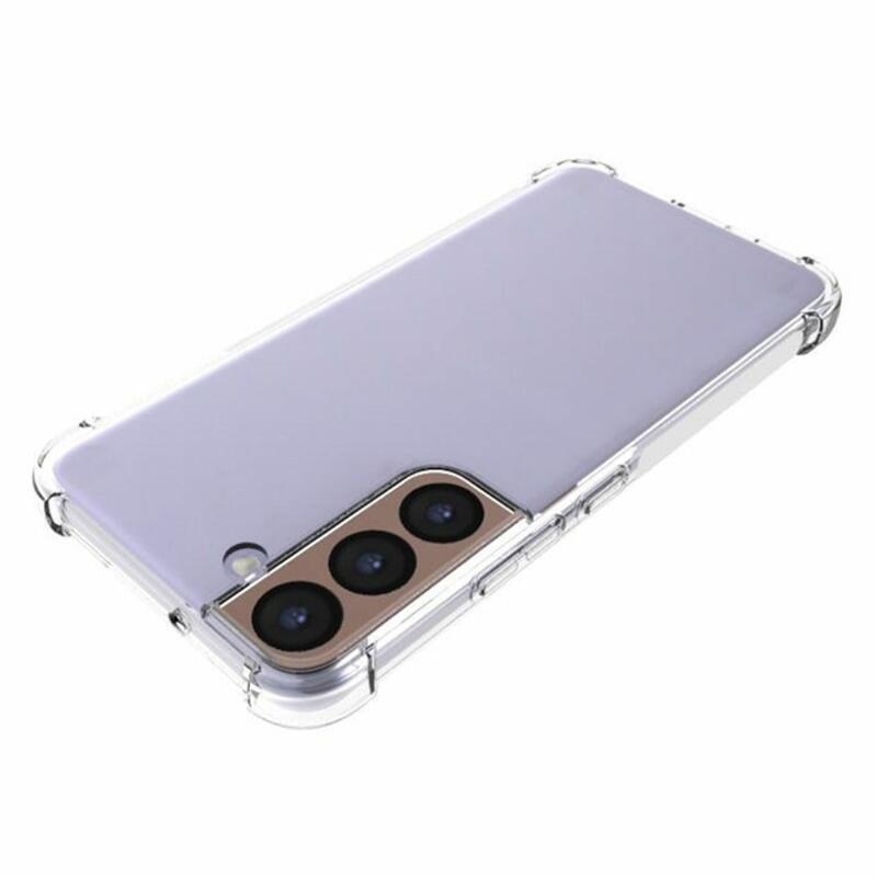 Průhledný obal s vyztuženými rohy pro mobil Samsung Galaxy S22 5G
