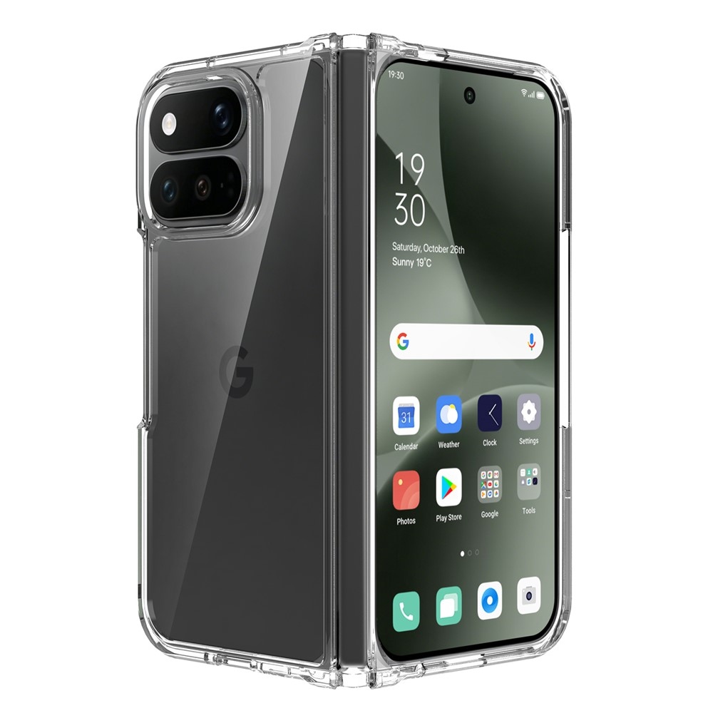 Průhledný plastový kryt na mobil Google Pixel 11 Pro Fold