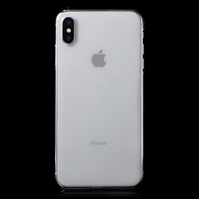Průhledný plastový kryt na mobil iPhone XS Max