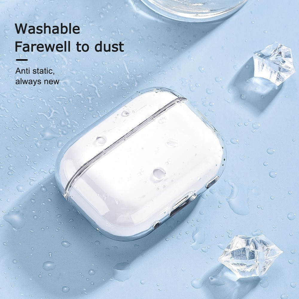 Průhledný plastový obal na Apple AirPods Pro 3