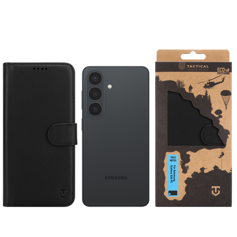 Tactical Field Notes pro Samsung Galaxy S26 FE Black