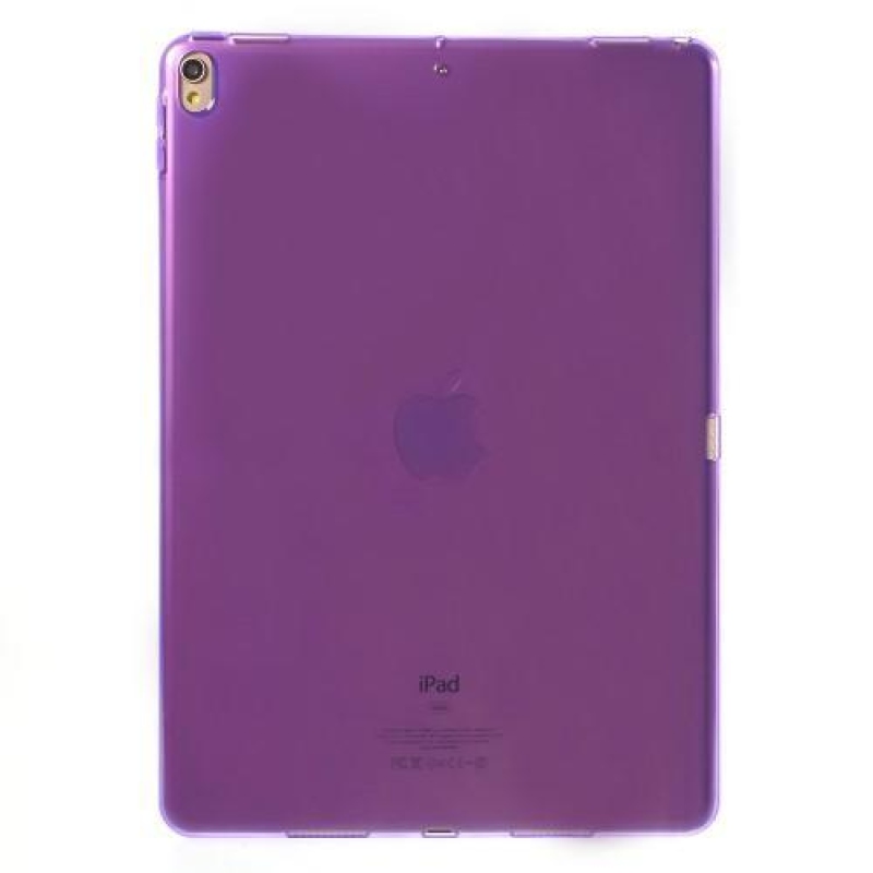 Průsvitný gelový obal na iPad Pro 10.5 - fialový