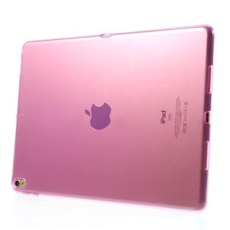 Průsvitný gelový obal na iPad Pro 10.5 - růžový