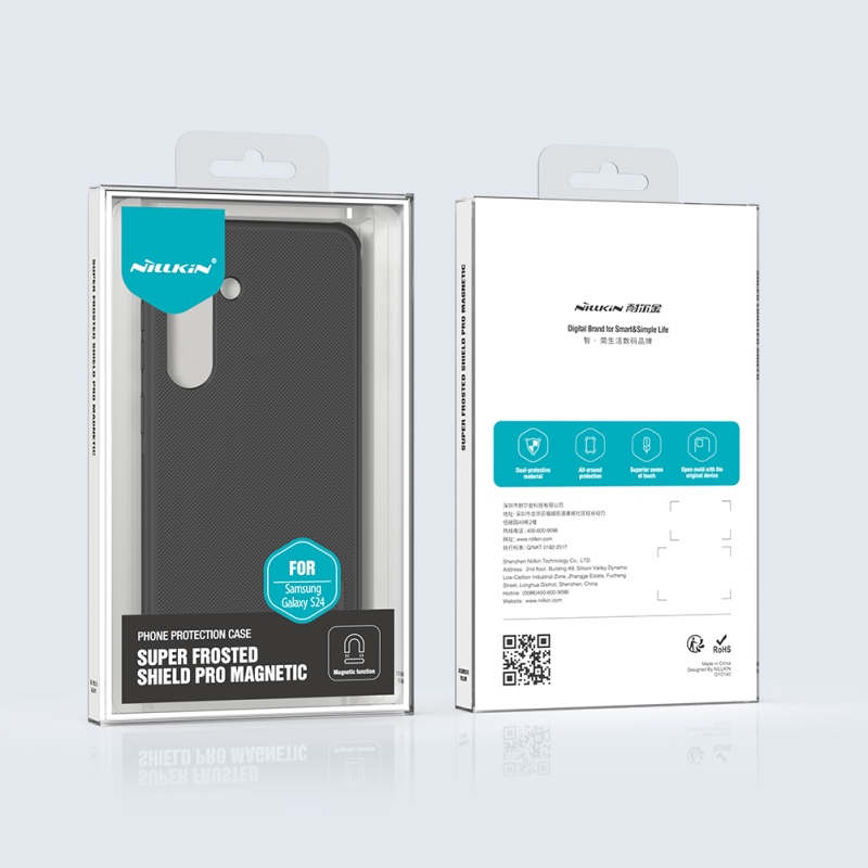 Nillkin Super Frosted PRO Magnetic Zadní Kryt pro Samsung Galaxy S24 Black