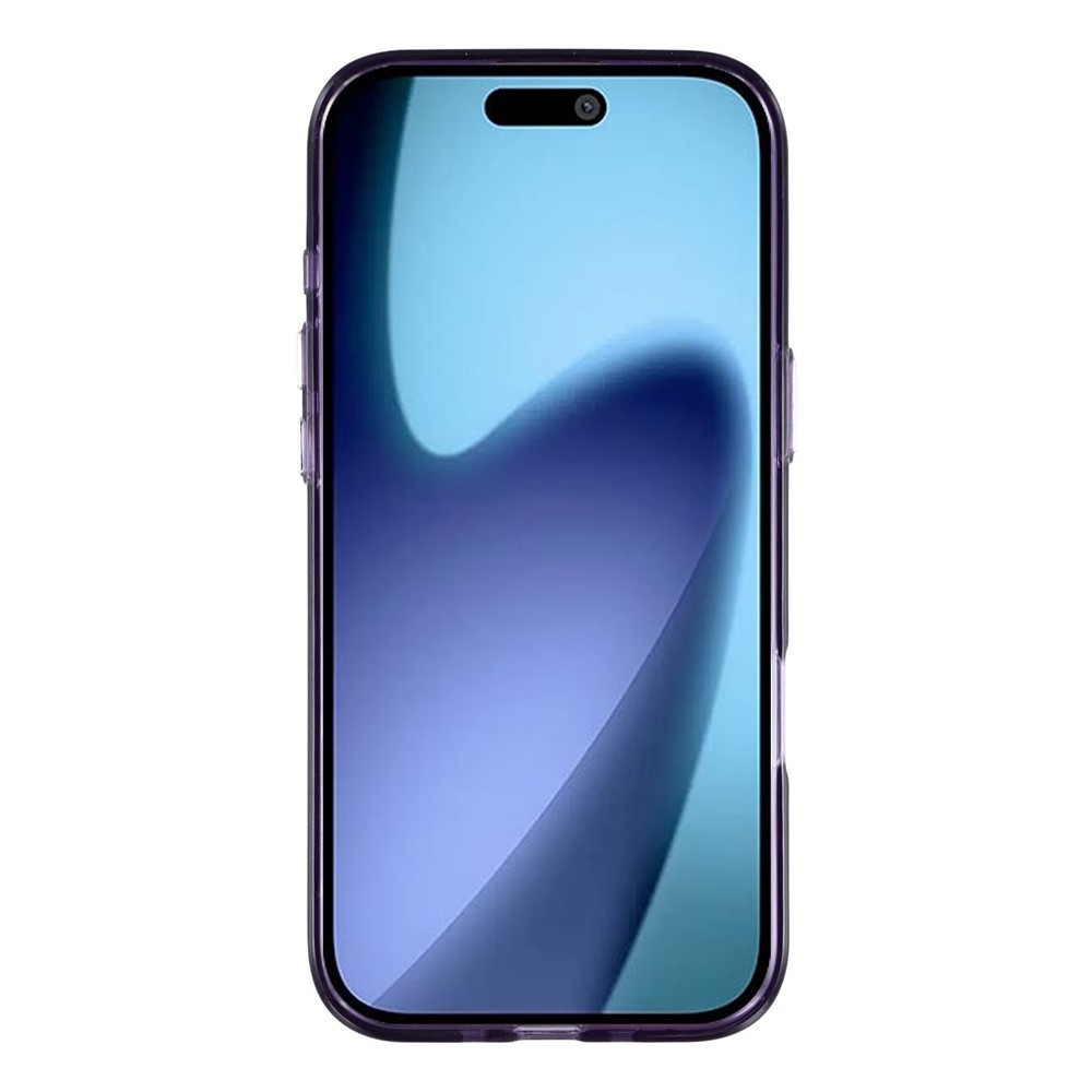 Gelový obal s pevnými zády na iPhone 17 Air - fialový
