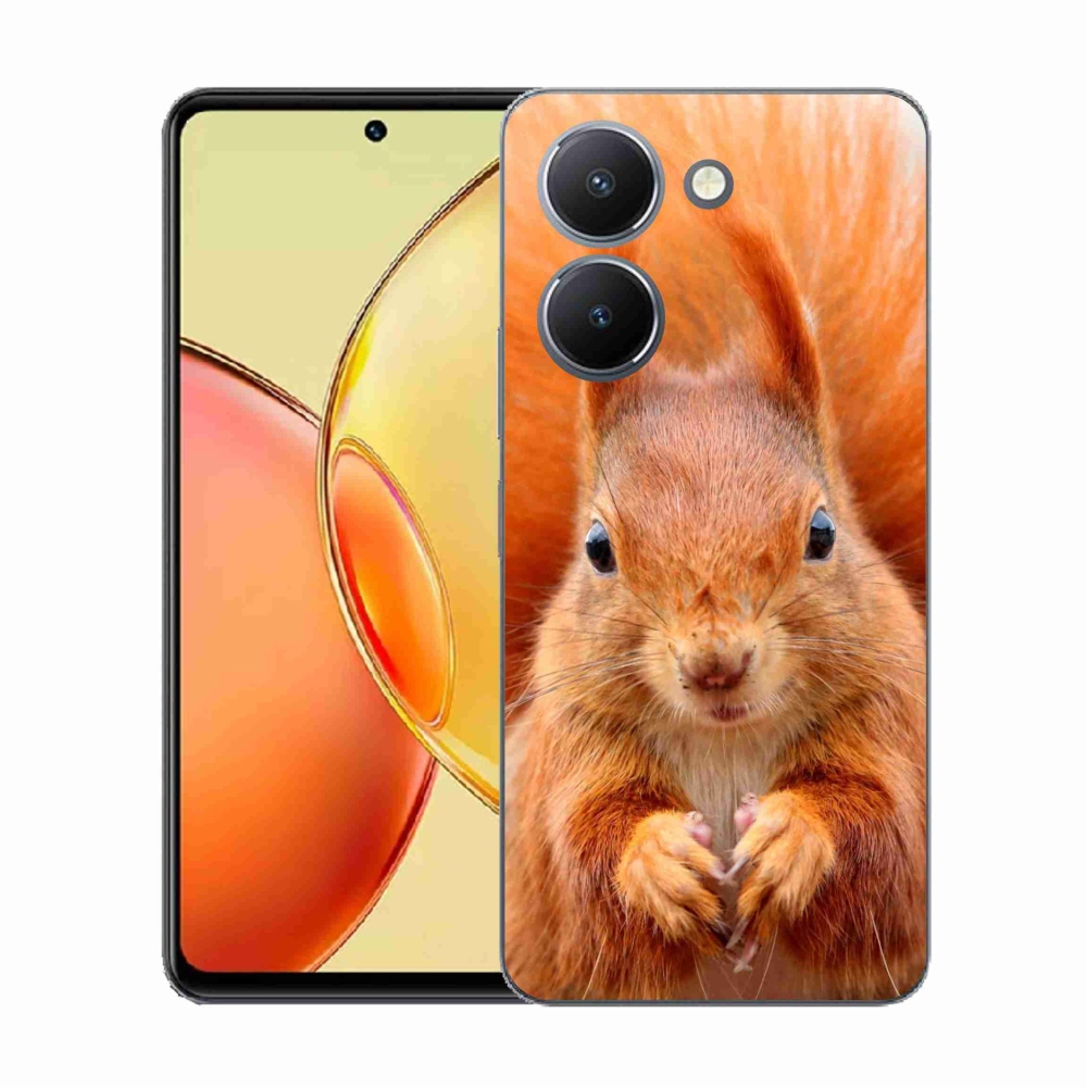 Gelový kryt mmCase na Vivo Y36 - veverka