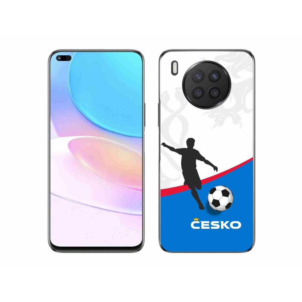 Gelový kryt mmCase na Honor 50 Lite - fotbal Česko 1