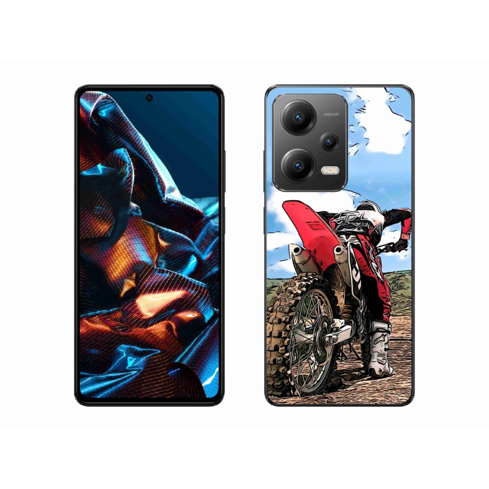 Gelový kryt mmCase na mobil Xiaomi Redmi Note 12 Pro 5G - moto